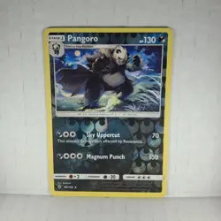 Pangoro 82/145 Sm-Guardians Rising Reverse Holo Rare Pokemon TCG Card Fast Ship - Image 1