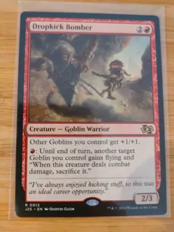 MTG Dropkick Bomber 0013 J25 Foundations M/NM Free UK P&P - Image 1