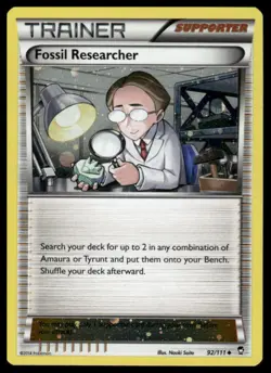 Pokemon #092/111 Fossil Researcher Promo - Image 1
