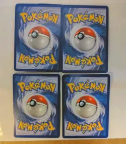 Lot of 4 Unown Pokemon Cards - Legends Awakened & HS Undaunted - G Y U U - LP - Image 3