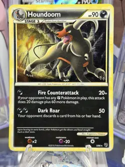 Houndoom 5/90 Undaunted Holo LP Pokemon TCG - Image 1