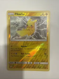 Pikachu Common Reverse Holo SM - Cosmic Eclipse 66/236 NM Pokemon TCG - Image 1