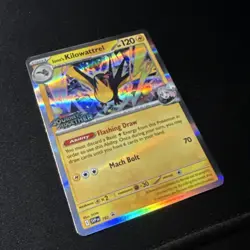TCG Pokemon Iono's Kilowattrel Prerelease SVP182 S&V Black Star Promo Stamped - Image 3