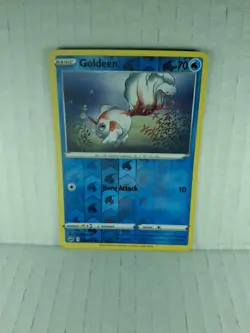 Pokemon - Sword & Shield Base Set - Goldeen - 045/202 - Reverse Holo - NM/M - Image 1