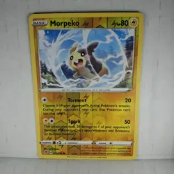Reverse Holo Morpeko 073/192 Uncommon Rebel Clash Pokemon TCG Fast Shipping - Image 1