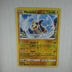 Reverse Holo Morpeko 073/192 Uncommon Rebel Clash Pokemon TCG Fast Shipping - Image 3