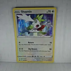 NM Shaymin Holo Rare 123/198 Chilling Reign Pokemon TCG 2021 Fast Shipping - Image 1