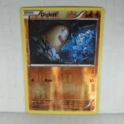 Diglett 36/124 XY Fates Collide Pokemon Reverse Holo 2016 Fast Shipping - Image 1