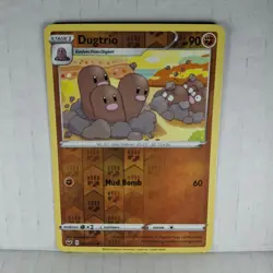 Pokemon - Dugtrio #093/202 - SWSH01: Sword & Shield Base Set Reverse Holo - Image 1
