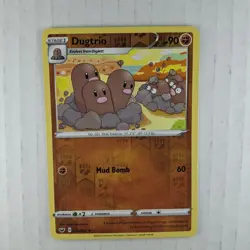 Pokemon - Dugtrio #093/202 - SWSH01: Sword & Shield Base Set Reverse Holo - Image 3