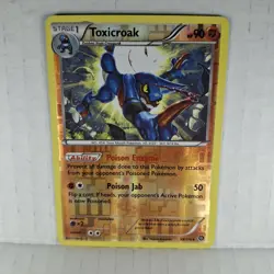 Toxicroak 59/114 Reverse Holo XY Steam Siege Pokemon TCG 2016 Fast Shipping - Image 3