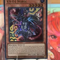 Yu-Gi-Oh! K9-04 Noroi 1st ED. Ultra Rare! #DOOD-EN025 - NM/M - Image 1