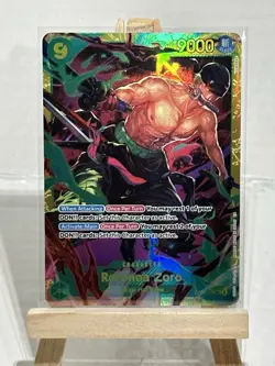 One Piece TCG The Best Vol.2 PRB-02 - Roronoa Zoro OP06-118 SEC Reprint - Eng NM - Image 1