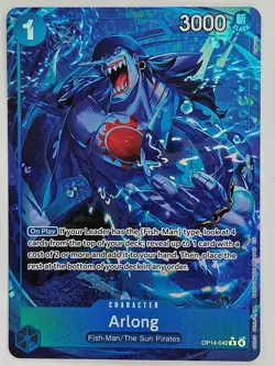 One Piece - OP14-042 Arlong - Rare Alt Art - Image 1