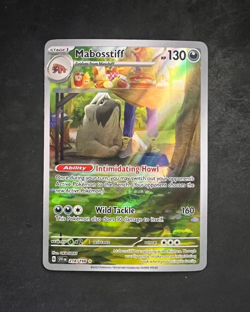 Mabosstiff 218/198 Scarlet & Violet Base Set Pokemon Card NM Pack Fresh - Image 1