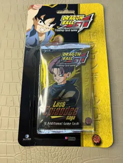 Dragon Ball Gt Booster Pack Lost Episodes Saga Trading Card Game Blister Trunks - Image 1