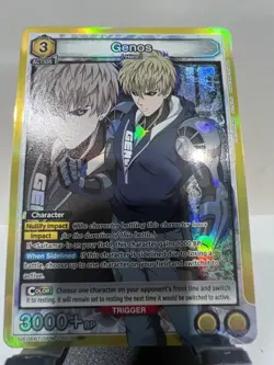Genos SR Union Arena Card OPM-1-007 English One Punch Man LP - Image 1