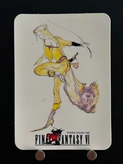 Celes Chere FINAL FANTASY VI FF 6 Card Japanese Game JAPAN Collection A - Image 1