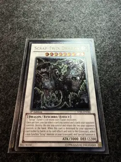 Scrap Twin Dragon STBL-EN044 Ultimate Rare 1st Edition Yugioh Card - Image 3