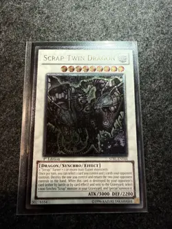 Scrap Twin Dragon STBL-EN044 Ultimate Rare 1st Edition Yugioh Card - Image 1
