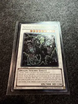 Scrap Twin Dragon STBL-EN044 Ultimate Rare 1st Edition Yugioh Card - Image 2