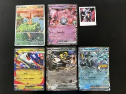 Pokemon Jumbo Card Lot - Victini Illustration Team Rocket's Mewtwo ex Latias Etc - Image 1