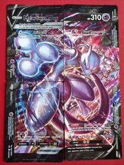 Mewtwo V-UNION [Set of 4] SWSH: Sword & Shield Promo Cards Holo - Image 1