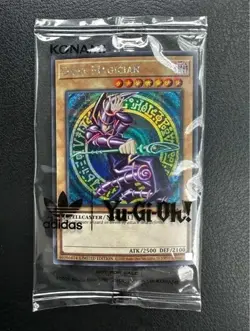 Sealed Yugioh Cards | Dark Magician Secret Rare | ADC1-EN001 adidas - Image 1