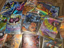 Pokemon Japanese Card Lot - Mega Charizard SAR, Mega Gengar MA, Pecharunt SAR - Image 1