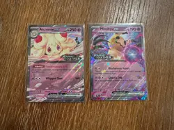 Mimikyu 069/159 Alcremie 075/159 Promo Stamped Journey Together Pokemon Cards NM - Image 1
