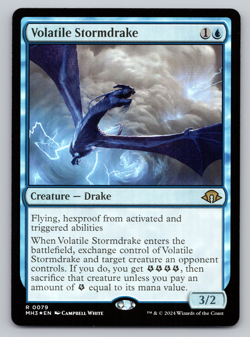 Volatile Stormdrake FOIL- Modern Horizons 3 - MTG - Image 1