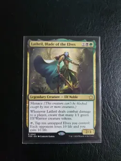 x1 Lathril, Blade of the Elves FDN Foundations MTG 242 RARE M/NM 1x - Image 1