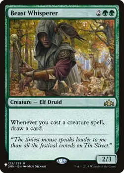 Beast Whisperer R Guilds of Ravnica 123 NM - Image 1