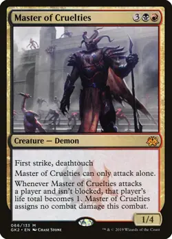 Master of Cruelties [Ravnica Allegiance Guild Kit] Near Mint - Image 1