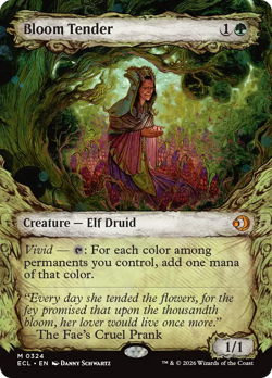 Bloom Tender (0324) (Showcase) Lorwyn Eclipsed - Near Mint - Image 1