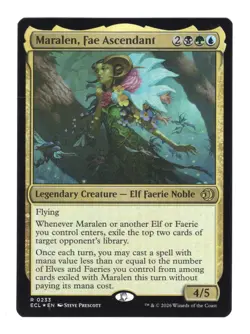 Maralen, Fae Ascendant - Foil - Lorwyn Eclipsed - NM-Mint - MTG ENG #0233 - Image 1