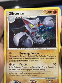 2007-2008 Pokemon Mid Era Holo Rare Lot Regigigas Gliscor Honchkrow Bronzo DPBP - Image 2