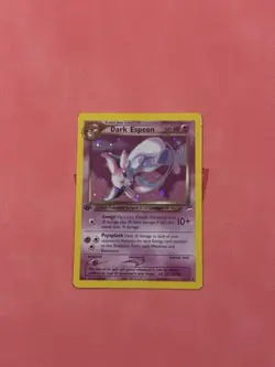 Pokemon 1st Edition Dark Espeon Neo Destiny Holo Rare 4/105 - Amazing condition! - Image 1