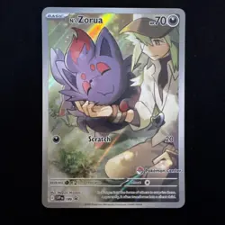 N's Zorua SVP189 Pokemon Center Stamped Promo - Image 1