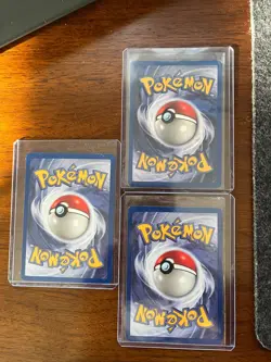 1st Edition Team Rocket Pokemon Lot - Dark Kadabra, Dark Machoke & Rhydon (LP) - Image 2
