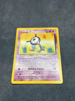 Pokemon TCG Unown Y 40/64 Neo Revelation Set Unlimited - Image 4