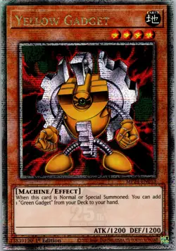 Yugioh Yellow Gadget MP24-EN013 1st Edition Quarter Century Secret Rare NM - Image 1
