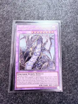 YUGIOH THUNDER DRAGON COLOSSUS ULTIMATE RARE OP10-EN001 NEAR MINT - Image 1