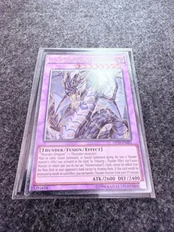 YUGIOH THUNDER DRAGON COLOSSUS ULTIMATE RARE OP10-EN001 NEAR MINT - Image 3