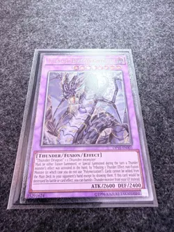 YUGIOH THUNDER DRAGON COLOSSUS ULTIMATE RARE OP10-EN001 NEAR MINT - Image 1