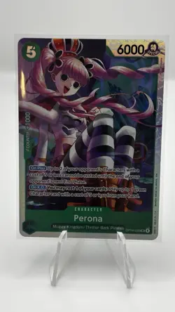 One Piece Perona OP14-033 SR AZURE SEA'S SEVEN ENGLISH OP14 - Image 1