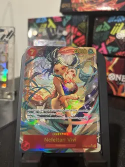 Nefeltari Vivi OP04-118 SEC One Piece Kingdoms of Intrigue English NM Alt Art - Image 1