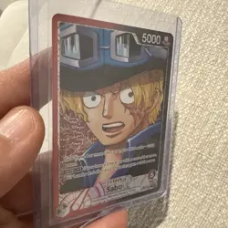 One Piece TCG Sabo OP13-004 Leader Alternate Art Alt English NM/M+ - Image 3