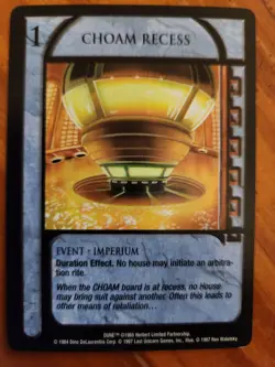 dune trading cards singles - Eye of the Storm - CCG - 1997 - Events - Image 4