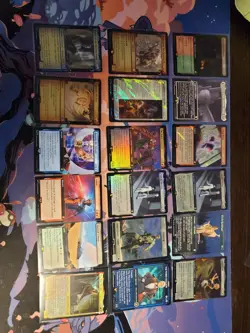 80+ Magic The Gathering Card Lot Foil Surge Extended Art Doctor Who LOTR Etc. - Image 2